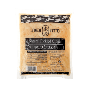 ג'ינג'ר לבן זנגוויל כבוש 1 ק"ג