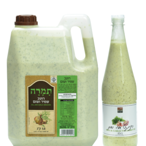 רוטב שמיר ושום 4 ליטר בד"צ