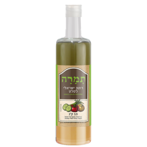 רוטב ישראלי - לימון ושמן זית לסלט 630 מ"ל *9 בקרטון
